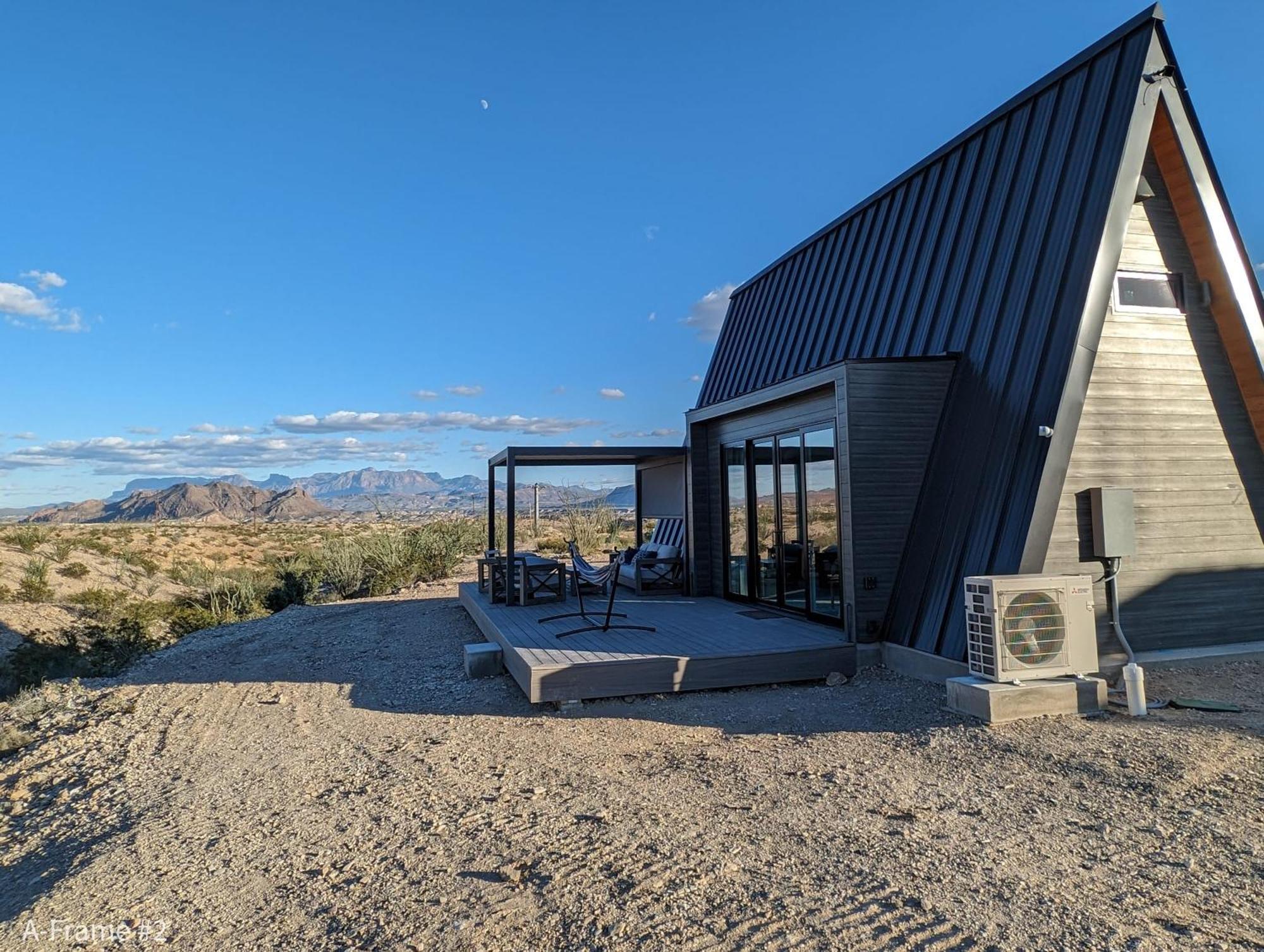 Villa Stardust Big Bend Luxury A-Frame#4 Great Views à Terlingua Extérieur photo