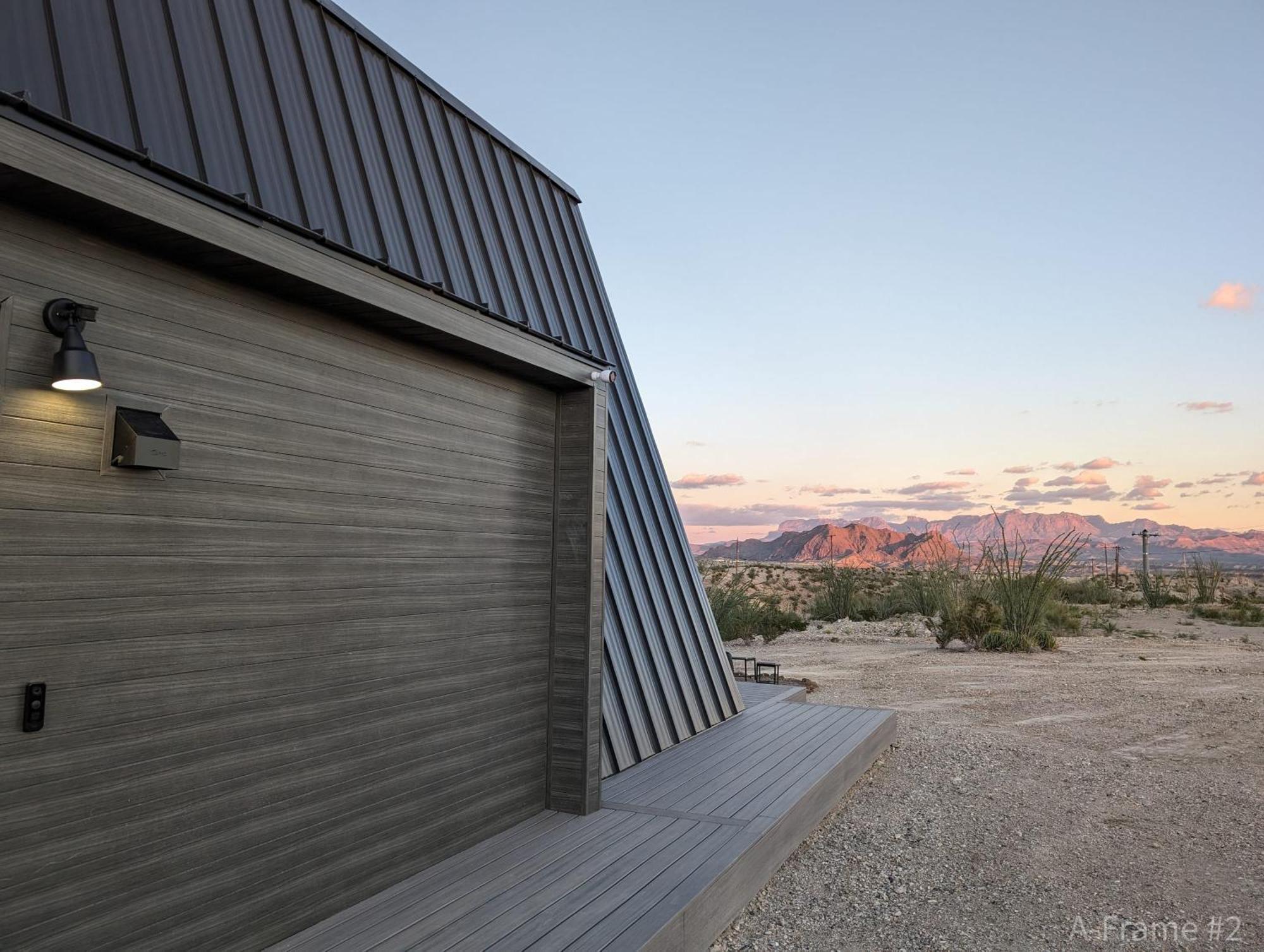 Villa Stardust Big Bend Luxury A-Frame#4 Great Views à Terlingua Extérieur photo
