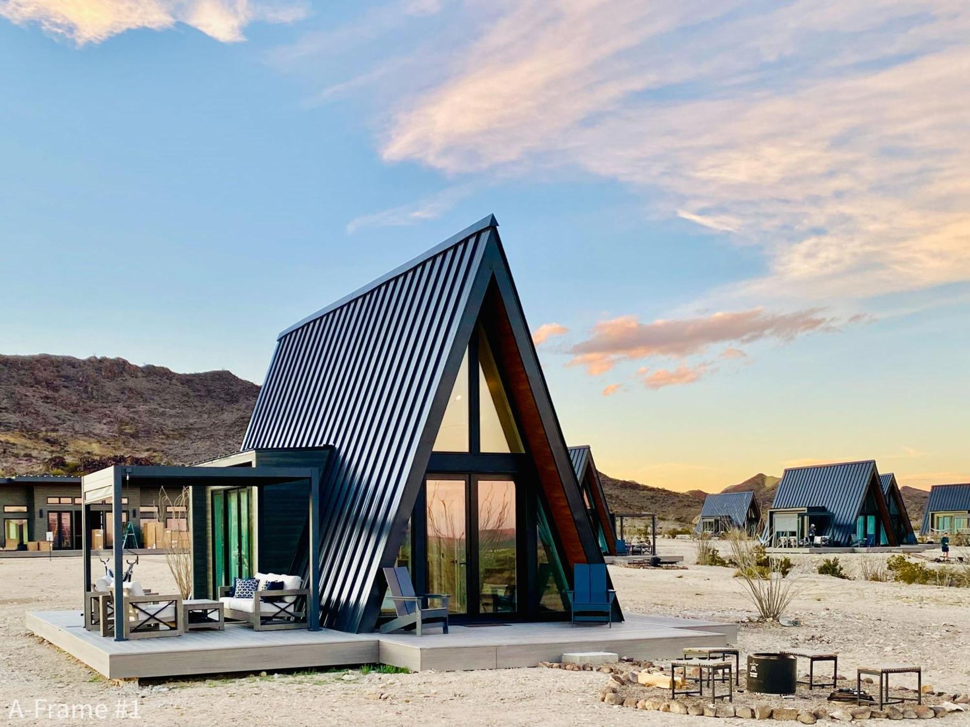 Villa Stardust Big Bend Luxury A-Frame#4 Great Views à Terlingua Extérieur photo