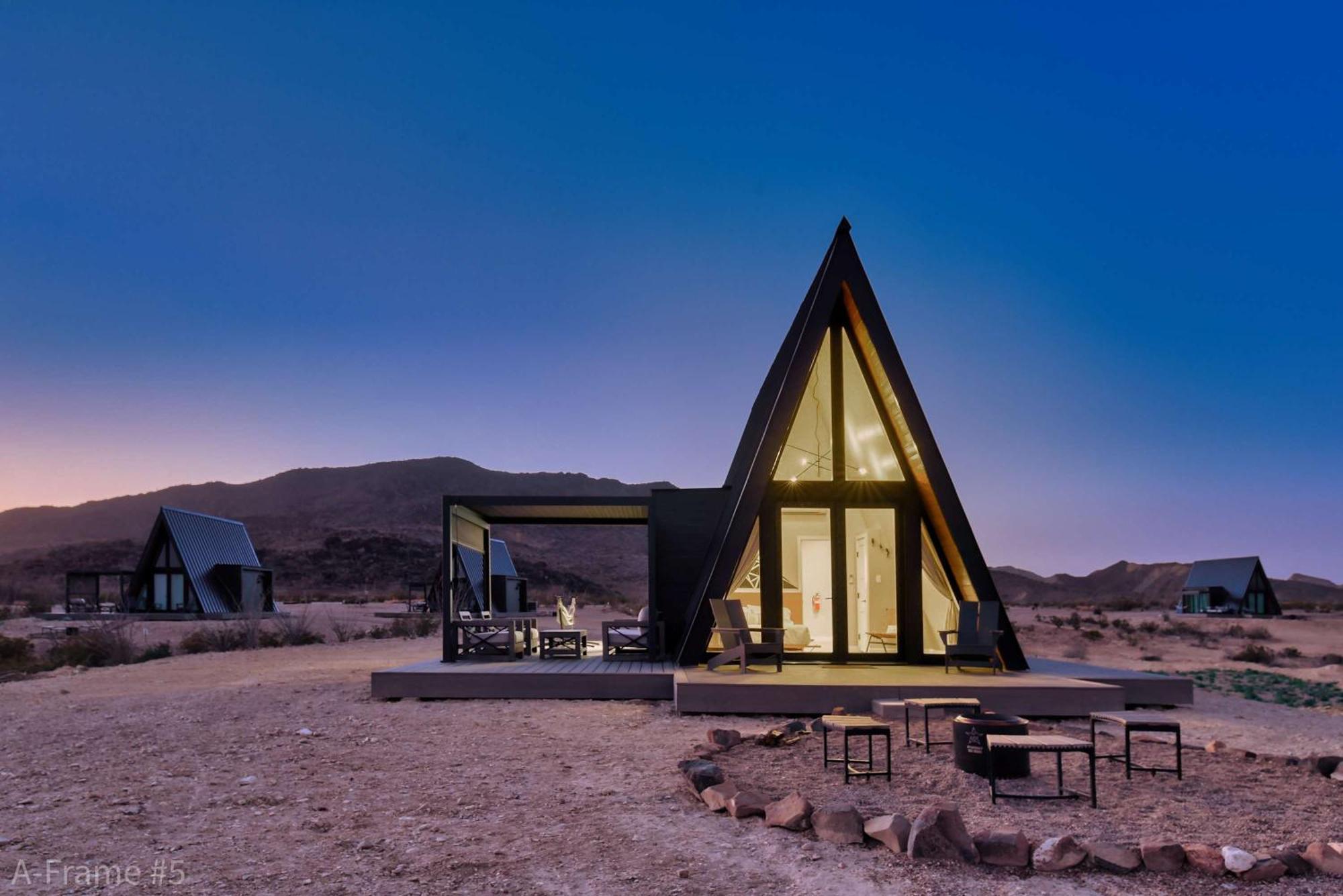 Villa Stardust Big Bend Luxury A-Frame#4 Great Views à Terlingua Extérieur photo