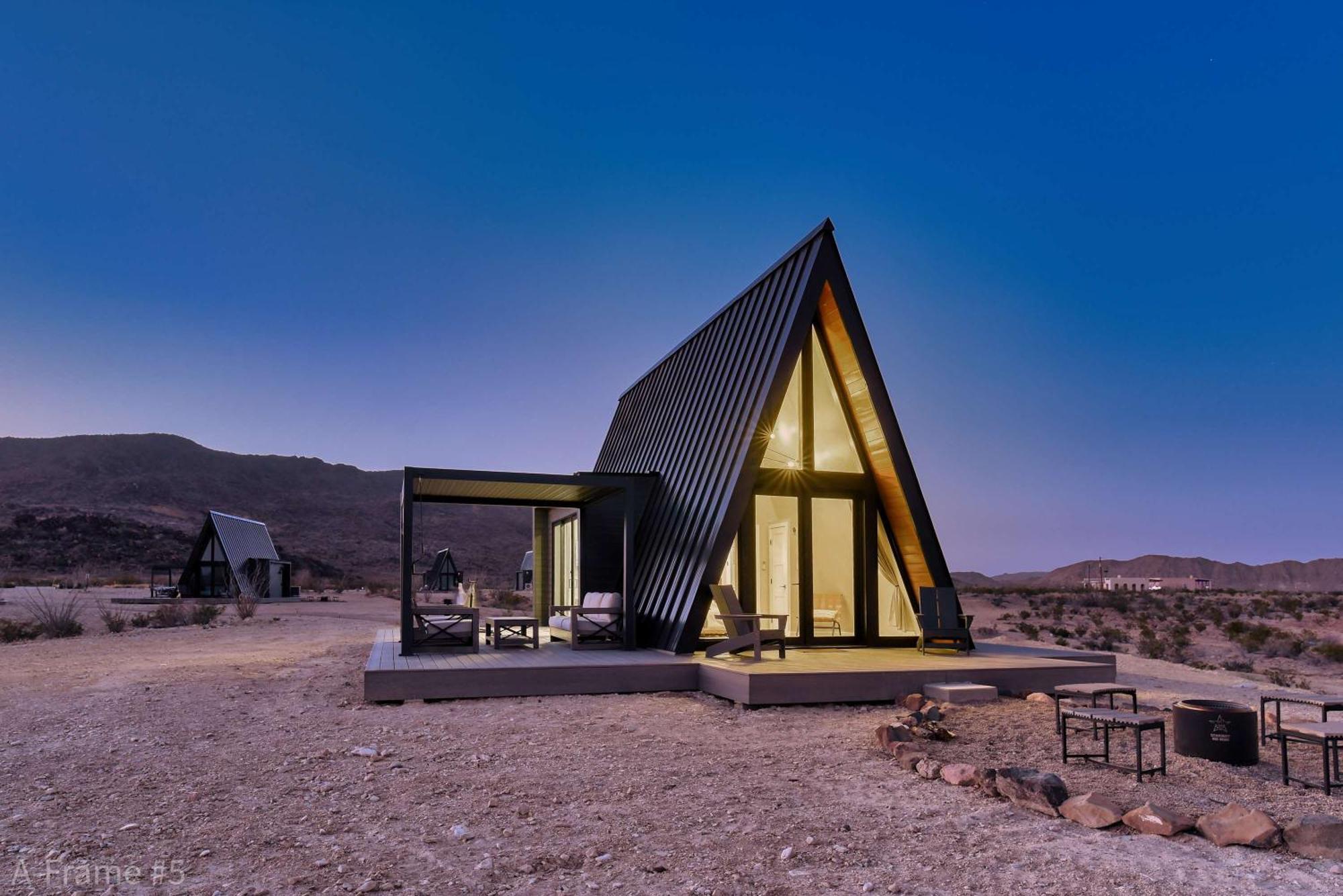 Villa Stardust Big Bend Luxury A-Frame#4 Great Views à Terlingua Extérieur photo