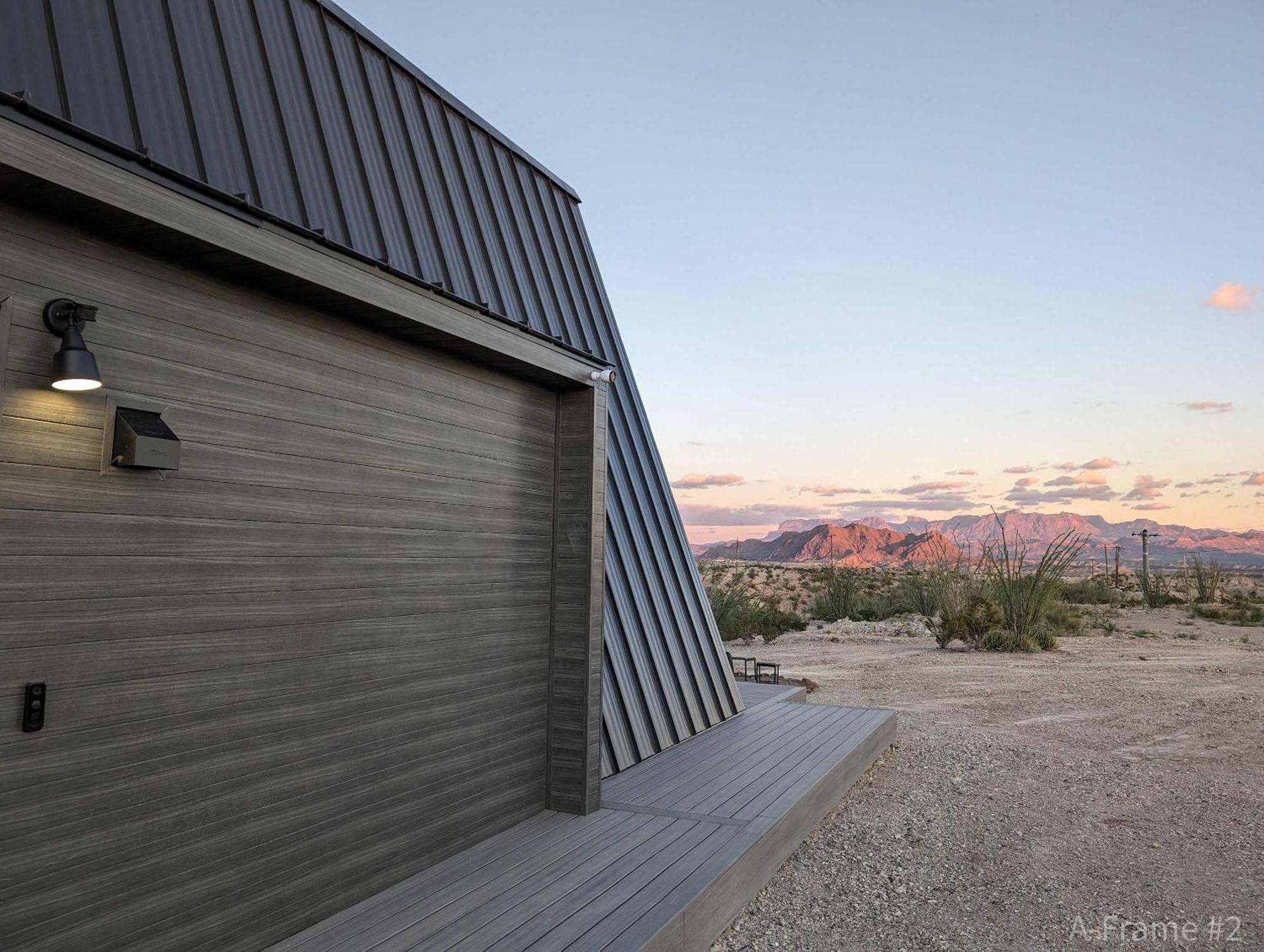 Villa Stardust Big Bend Luxury A-Frame#4 Great Views à Terlingua Extérieur photo