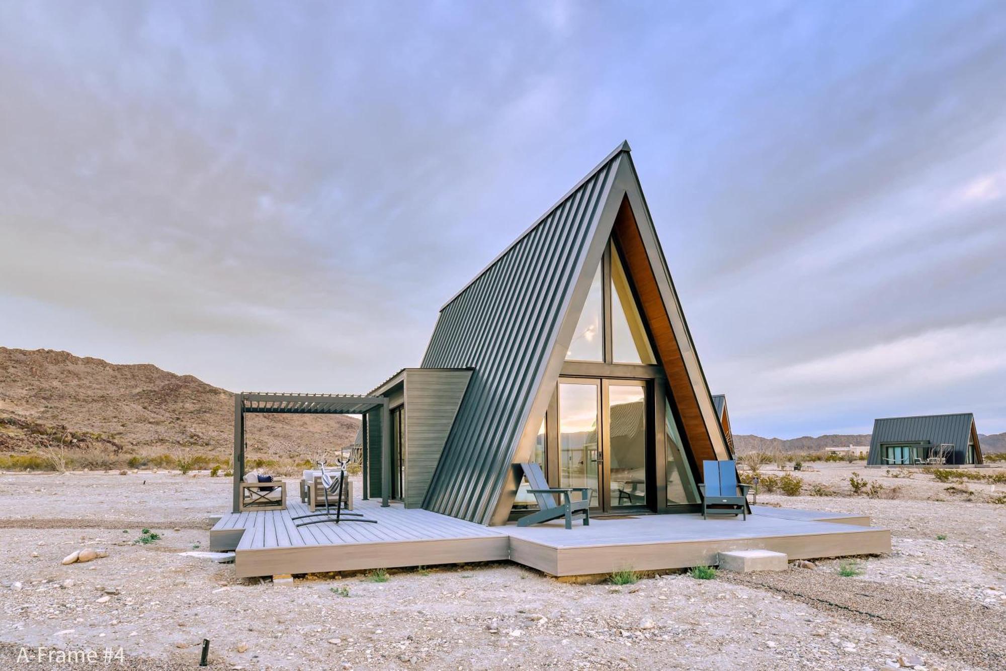 Villa Stardust Big Bend Luxury A-Frame#4 Great Views à Terlingua Extérieur photo