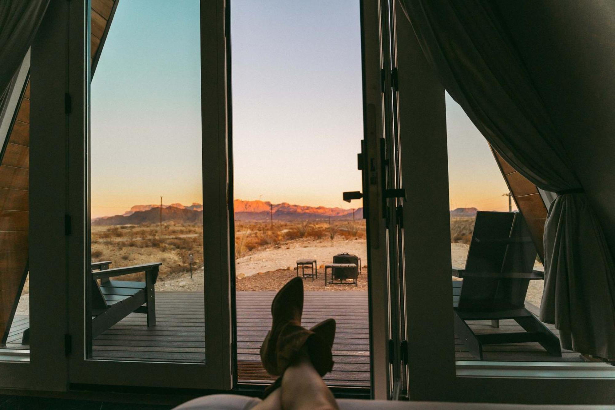 Villa Stardust Big Bend Luxury A-Frame#4 Great Views à Terlingua Extérieur photo